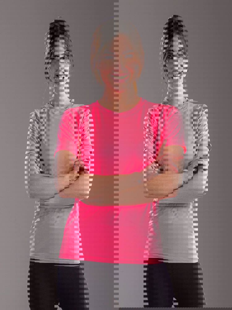 SP Run dames sportshirt, 140 g/m² SP Run dames sportshirt, 140 g/m²