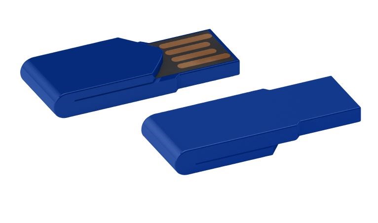 USB stick Paperclip 2.0 blauw 8GB