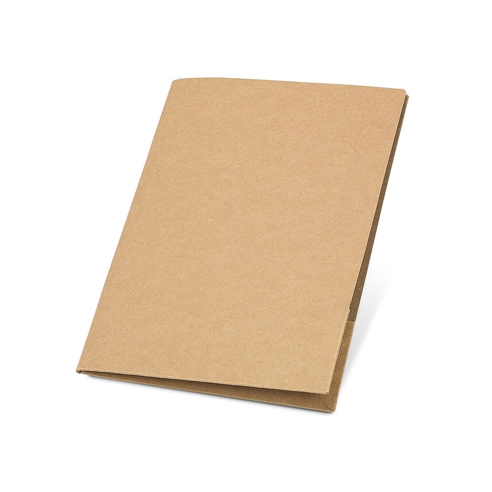 PUZO. A4 documentenmap, gemaakt van 100% gerecycled papier (400 g/m²)