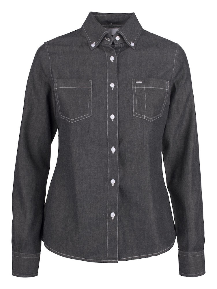 Jupiter 
Hemd Dames Denim Zwart XXL